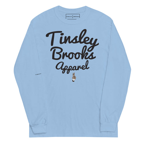 TINSLEY BRROKS CURSIVE LOGO LONG SLEEVE TEE