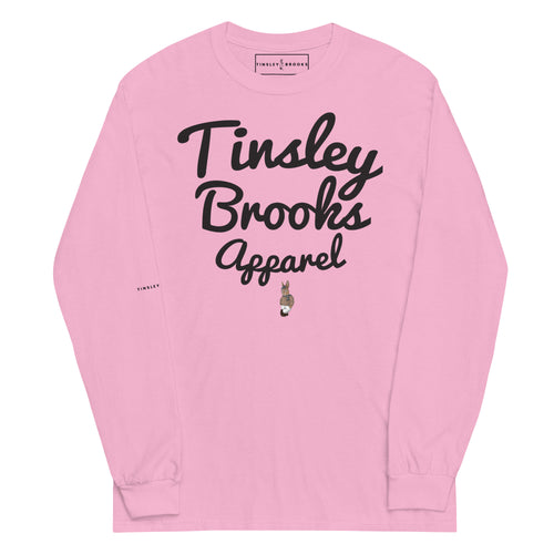 TINSLEY BRROKS CURSIVE LOGO LONG SLEEVE TEE