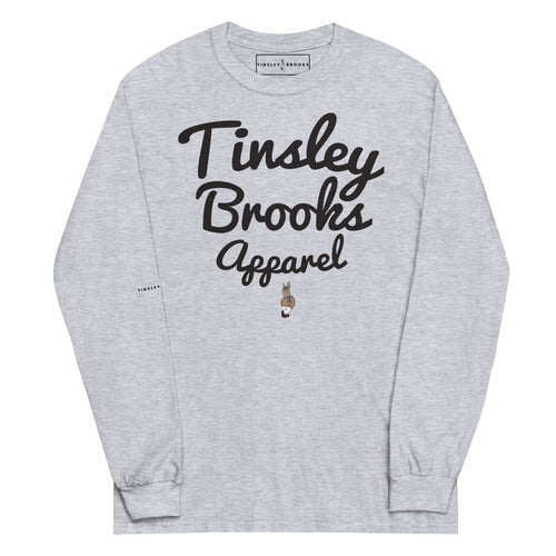 TINSLEY BRROKS CURSIVE LOGO LONG SLEEVE TEE