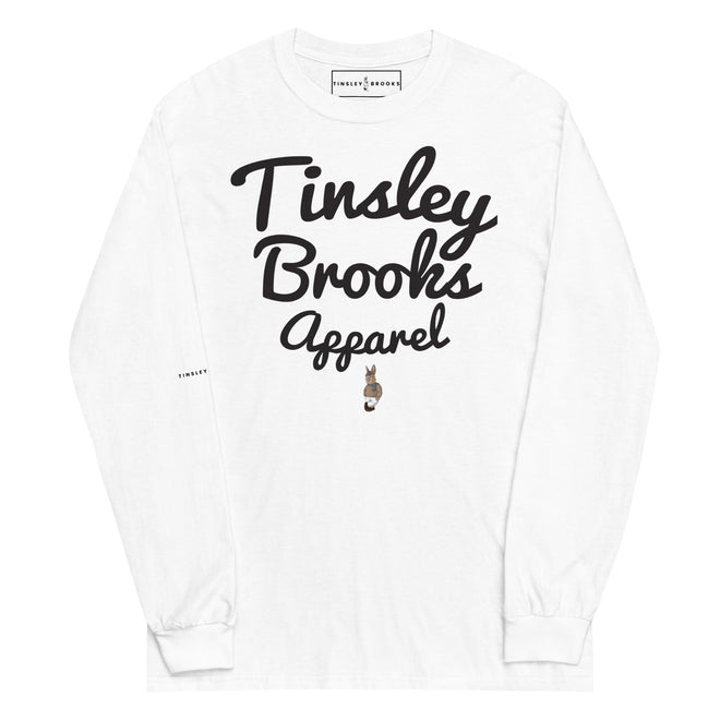 TINSLEY BRROKS CURSIVE LOGO LONG SLEEVE TEE