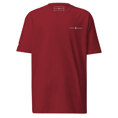 TINSLEY BROOKS CLASSIC EMBROIDERED HORIZONTAL LOGO SHORT SLEEVE TEE