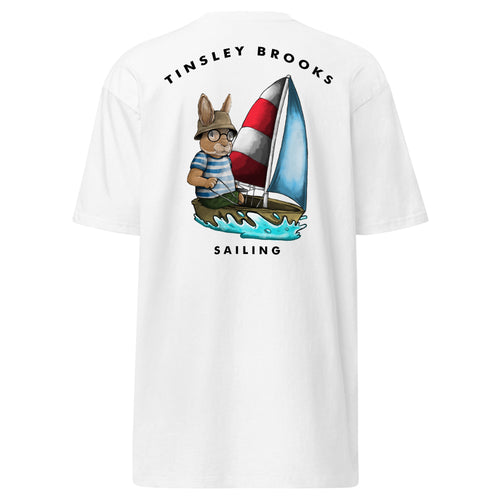 TINSLEY BROOKS SAILING BUNNY SHORT SLEEVE TEE