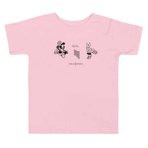 TODDLER STEAMBOAT WILLIE VS TINSEY TENNIS TEE