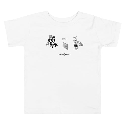 TODDLER STEAMBOAT WILLIE VS TINSEY TENNIS TEE