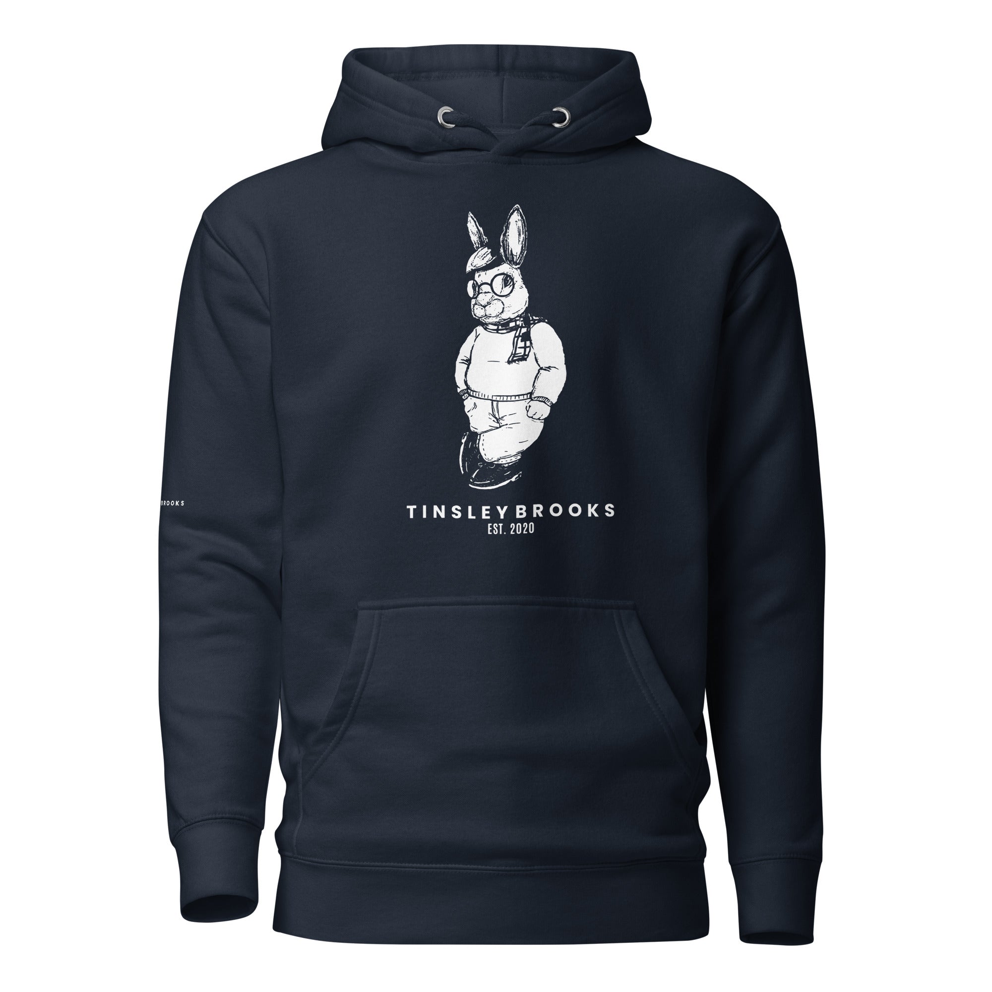 TINSLEY BROOKS CLASSIC WHITE LOGO HOODIE – Tinsley Brooks