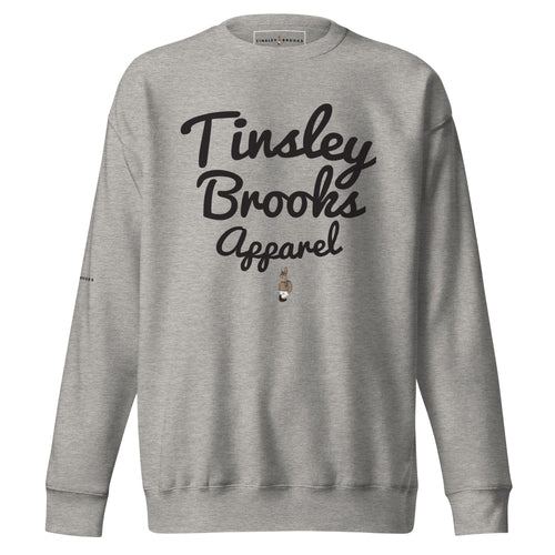 TINSLEY BROOKS CURSIVE LOGO SWEATSHIRT