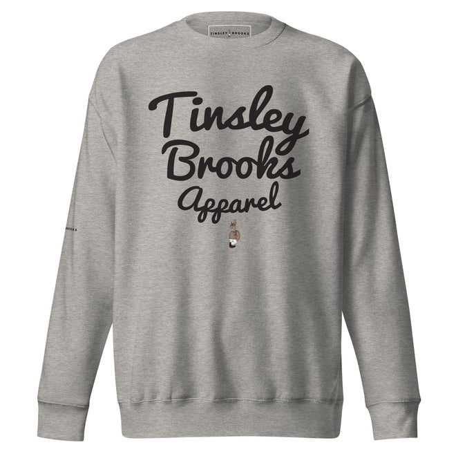 TINSLEY BROOKS CURSIVE LOGO SWEATSHIRT