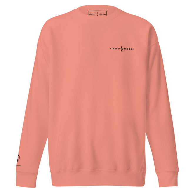 Tinsley Brooks Classic Embroidered Horizontal Logo Sweatshirt