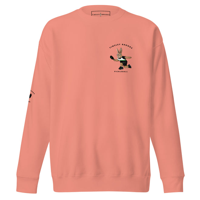 TINSLEY BROOKS BUNNY PICKLEBALL SWEATSHIRT
