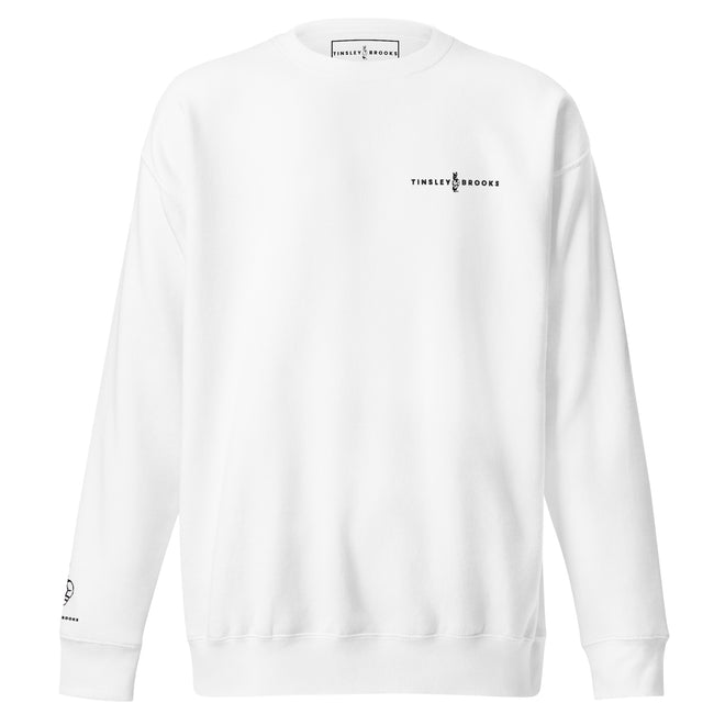 Tinsley Brooks Classic Embroidered Horizontal Logo Sweatshirt