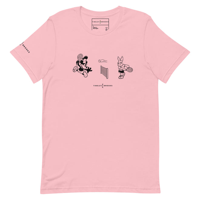 Steamboat Willie vs Tinsley Bunny Tennis Tee (Limited Edition)